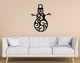 Декоративне панно на стіну з дерева Upwood Decor Сніговик Snowman 60 х 79.8 см black - зображення 1