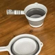Ківш складаний MBM HOME KP-77 WHITE/GRAY біло-сірий - зображення 2