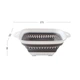 Дуршлаг складной MBM HOME KP-75 WHITE/GRAY бело-серый - изображение 11