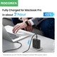 Кабель Rocoren Type-C PD 100w Fast Charge (с дисплеем) Black - изображение 5