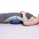 Ортопедическая подушка Lumbar Support TV One для поясницы с эффектом памяти/ мягкое дышащее тканевое покрытие - изображение 2