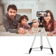 Штатив Tripod 330A для телефону та фотоапарата Silver / 0.5-1.35м/ тринога - зображення 5