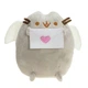 Плюшевая мягкая игрушка Кот Пушин с письмом 15х15 см Pusheen Cat - изображение 1