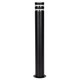 Уличный светильник Goldlux 324016 Rino E27 1x12W IP54 BK - изображение 1