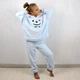 Теплый домашний костюм для девочки Bosskids (2166блак) Рост 122 см Голубой - изображение 1