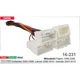 Переходник для магнитол 9", 10.1" Mitsubishi Pajero, Outlander, Lancer, Grandis Carav 16-231 - изображение 4
