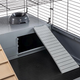 Клітка для кроликів Ferplast 50 x 72 x 37 см Сіра (57043800) - зображення 5