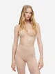 Утягивающие шорты женские высокой посадки H&M A1210-952983 S Темно-бежевые (hm04376075005) - изображение 1