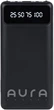УМБ повербанк AURA NRG10 10000 mAh Black (PBANRG10B) - изображение 1