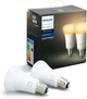 Розумні світлодіодні LED лампочки Philips Hue E27 White Ambiance 800лм 60Вт 8.5W, ZigBee, Bluetooth, 2шт. - зображення 2