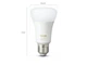 Розумні світлодіодні LED лампочки Philips Hue E27 White Ambiance 800лм 60Вт 8.5W, ZigBee, Bluetooth, 2шт. - зображення 12