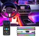 Светодиодная LED подсветка Govee RGBIC, подсветка салона в автомобиле от прикуривателя, Bluetooth - изображение 1