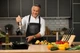 Сковорода алюмінієва з антипригарним мармуровим покриттям Krauff Grand Chef, 28cm - изображение 3