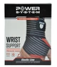 Кистьові бинти Power System PS-6000 Elastic Wrist Support Black/Red - изображение 12
