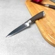 Нож для овощей 9 см с коричневой ручкой RINGEL Exzellent - изображение 4