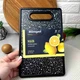 Разделочная кухонная доска Серый мрамор 16*25*1.2 см Ringel - изображение 1