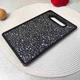 Разделочная кухонная доска Серый мрамор 16*25*1.2 см Ringel - изображение 8