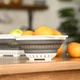 Друшляк складаний МВМ MY HOME KP-74 S біло-сірий (KP-74 S WHITE/GRAY) - зображення 7