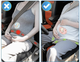 Универсальный адаптер автомобильного ремня безопасности SUNROZ Pregnancy Seat Belt для беременных Черный - изображение 4