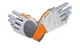 Перчатки для фітнесу MadMax MFG-850 Crazy Grey/Orange S - зображення 1