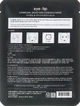 Тканинна зволожувальна маска для обличчя з деревним вугіллям - Eyenlip Charcoal Moisture Essence Mask 25ml (609493-41510) - изображение 2