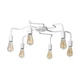 Люстра лофт MSK Electric Laminari потолочная на шесть ламп NL 17503-6 WH - изображение 4