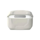Чехол для наушников Apple AirPods Pro / Pro 2 BLACKTIME 808FC TIGERTEETHCASE ударопрочный силиконовый с карабином, Белый - изображение 5