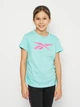 Подростковый комплект (футболка + леггинсы 2 шт) для девочки Reebok B4615RG 152 см Aruba Blue (196096257586) - изображение 4