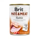 Влажный корм для собак Brit Pate & Meat Rabbit 400г, с курицей и кроликом - изображение 1