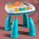 Развивающая игрушка Музыкальный игровой Столик 3 в 1 Часики - изображение 3