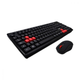 Клавиатура + мышка геймерская беспроводная USB Havit HV-KB257GCM - изображение 1