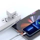 Сетевое зарядное устройство XO L102 EU Dual | 35 Вт, 2 x USB Type C, PD, QC| Адаптер с быстрой зарядкой Белый - изображение 5