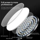 Кільцева LED Camera Light Circular M666 Світлодіодна лампа 14" 32 см Студійний Постійний Світло Портативний - зображення 13