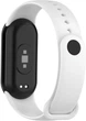 Ремешок силиконовый Anchor для Xiaomi Mi Band 8 № 02 Белый White КОД:43799 - изображение 1
