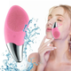 Щітка для вмивання обличчя вібраційна силіконова щітка масажер Sonic Facial Brush - зображення 7