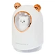 Увлажнитель воздуха ночник медвежонок Humidifier USB дифузор с подсветкой 300мл Happy Home 8O23 H2O белый - изображение 2