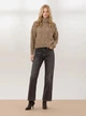 Свитер вязаный оверсайз женский Pierre Cardin G022SZ0TK-000-1520196 L Норковый (8682734181792) - зображення 3
