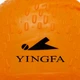 Шапочка для плавання силиконова на довгі волоси YINGFA C0061 (силикон, оранжевий) - зображення 5