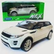 Металева колекційна машинка WELLY позашляховик Range Rover Evoque масштаб 1:24 - зображення 1