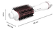 Фен-щетка Rowenta VOLUMIZER OVAL BRUSH CF6135F0 - изображение 2