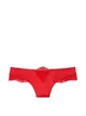 Трусики Victoria's Secret стрінги червоні XS / Micro Lace Inset Thong Panty - зображення 1