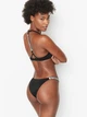Купальник Victoria’s Secret черный топ 34А (75А) + бразилиана XS - изображение 4