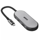 USB-Хаб ArmorStandart Type-C to HD4K + PD + 3 USB + TF/SDcard Grey (ARM69366) - зображення 2