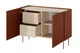 Комод із ящиками Desin 120 2 Bogart 120x85x40 (DESINKOMODA1202D2SZ) 156866 - зображення 5