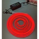 Светодиодная неоновая лента 12 вольт + блок от сети 220В 5м 11х5мм - гибкий LED NEON Красный (72495816) - изображение 2