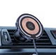 Холдер USAMS CD164 Transparent Magnetic Car Wireless Charger Transparent - изображение 2