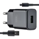 СЗУ XO L92D (EU) QC3.0 18W with Micro cable (NB111) BLack - изображение 1