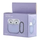 Чехол Silicone Case 1,2mm for AirPods 3 Purple - изображение 2