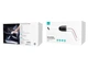 Автомобільний пилосос USAMS ZB253 Mini Handheld Vacuum Cleaner LEJ Series White - зображення 4