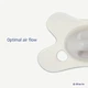 Пустышка Difrax Dentall, 0-6 мес (799 Blossom) - изображение 4